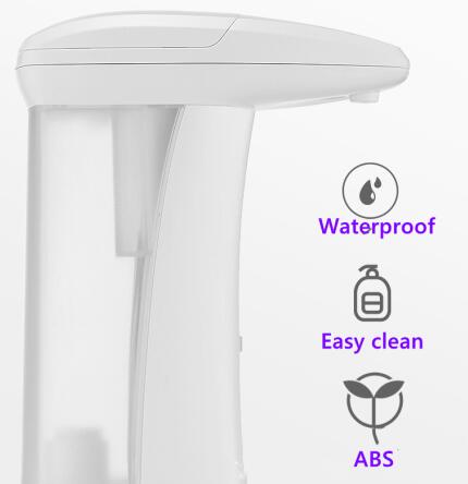 Plastic sensor liquid soap dispenser